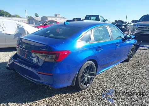 2024 Honda Civic Sport z USA, uszkodzony, nr VIN 2HGFE2F50RH576997